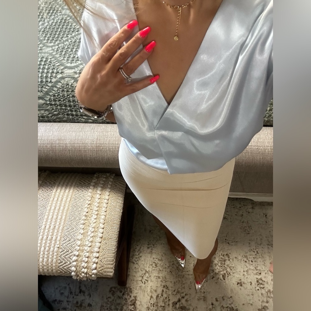 Last💕Host pick🌷Nude bandage skirt - Picture 6 of 13